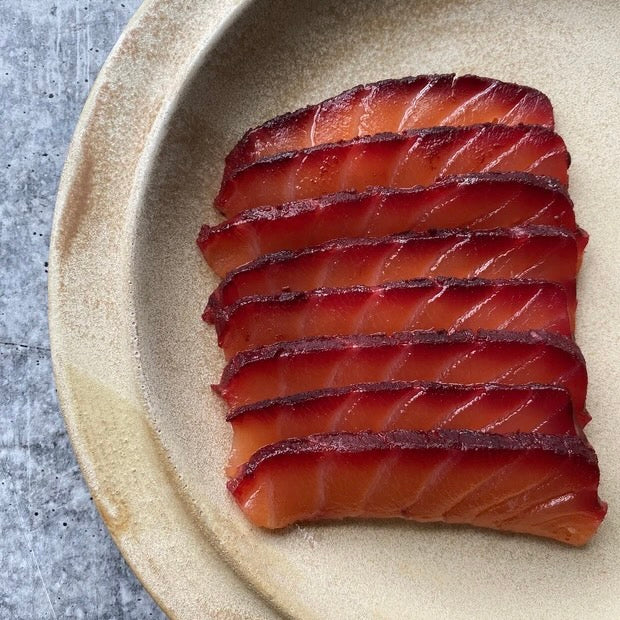 Smoked Salmon Fillet with Vodka and Beetroot | Carpier | 150g