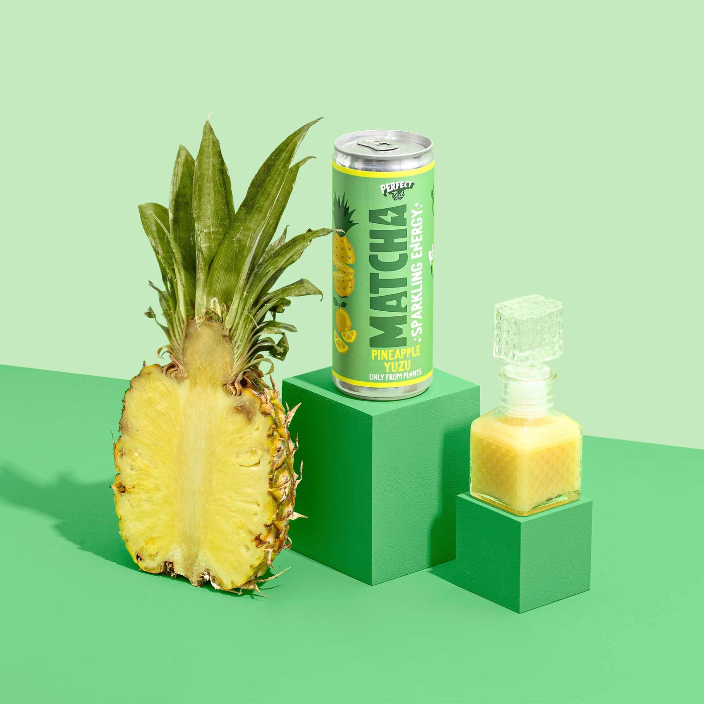 Perfect Ted Pineapple Sparkling Matcha | 6x250ml
