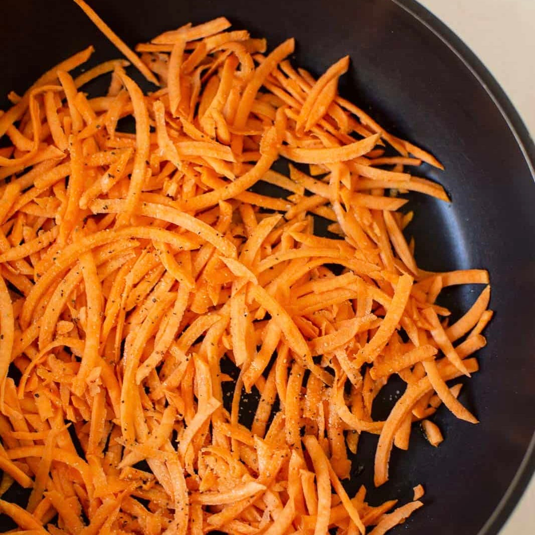 Sweet Potato Orange Shredded | Fresh | 1kg