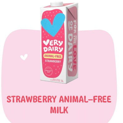 Animal-free Milk STRAWBERRY | VERY DAIRY | 1L