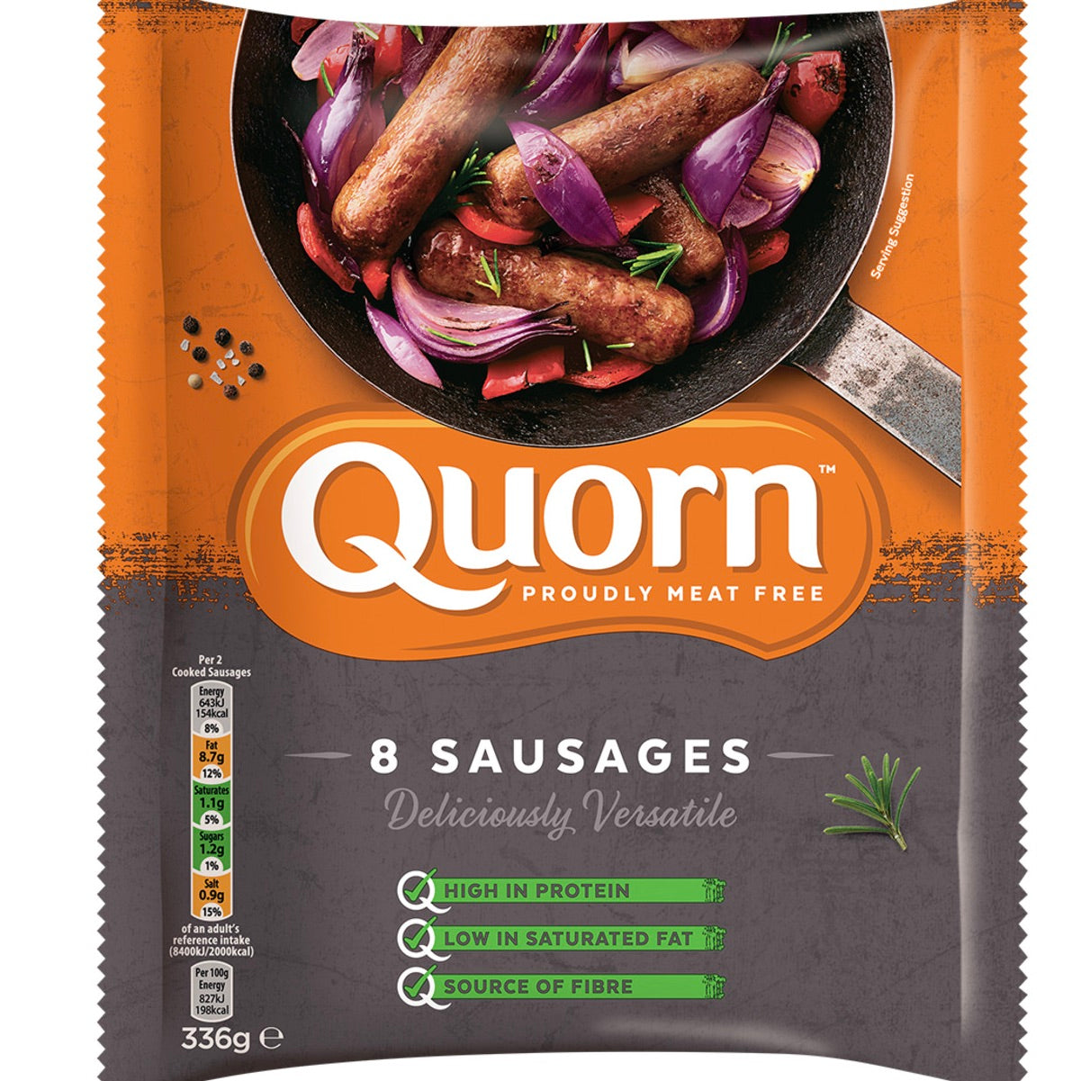 Sausages | Plant-Based | QUORN | 8x336g