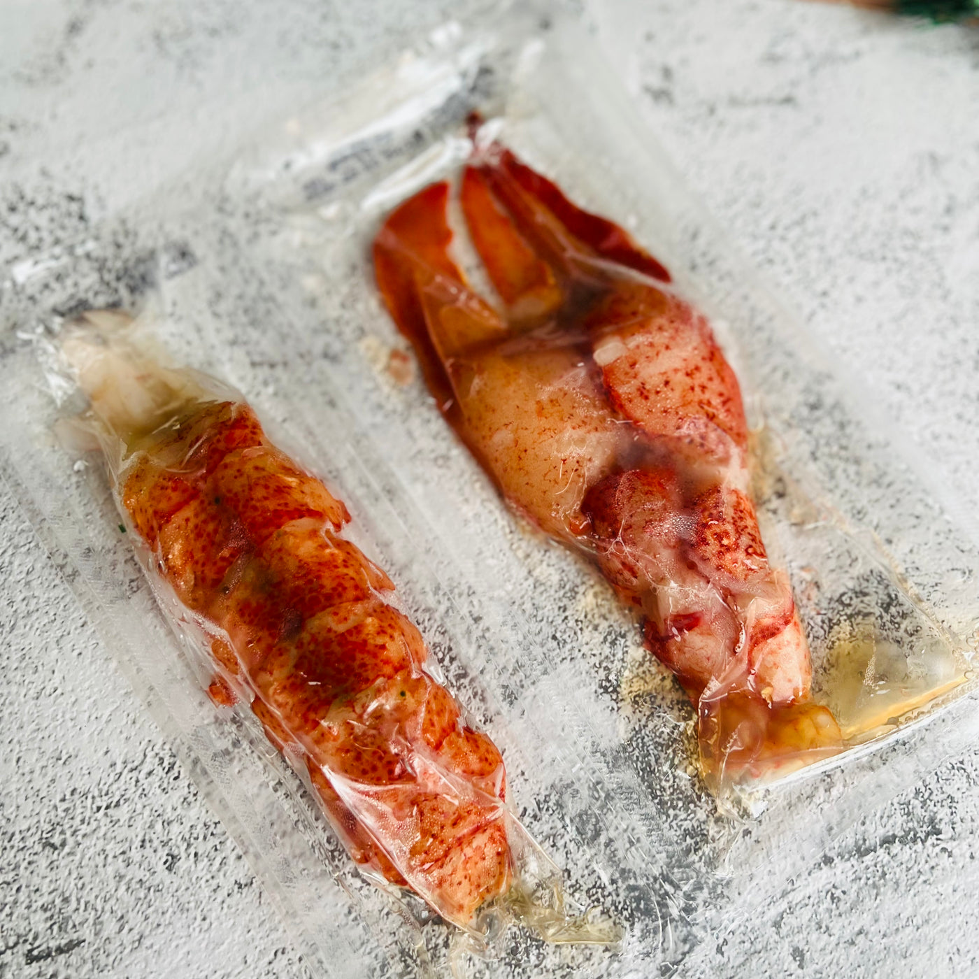 Raw Deshelled Lobster Tail And Claws | Canada | Frozen | +/-160g