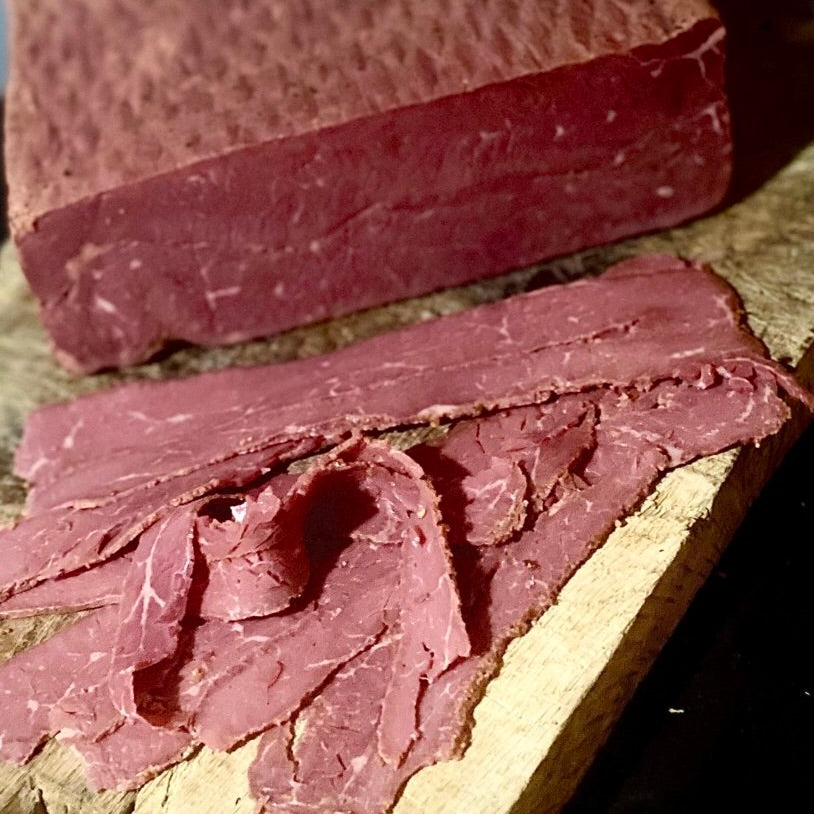 Beef Topside Pastrami Raw | 100g