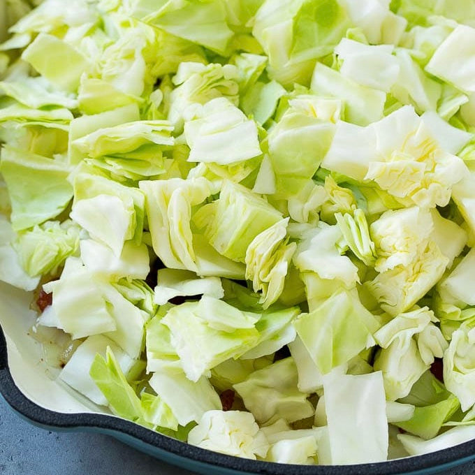 Cabbage Round diced | Fresh | 1kg
