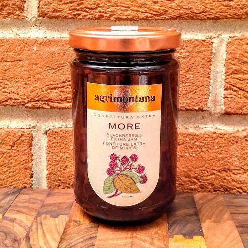 Italian Blackberries Extra Jam | AGRIMONTANA | 350g