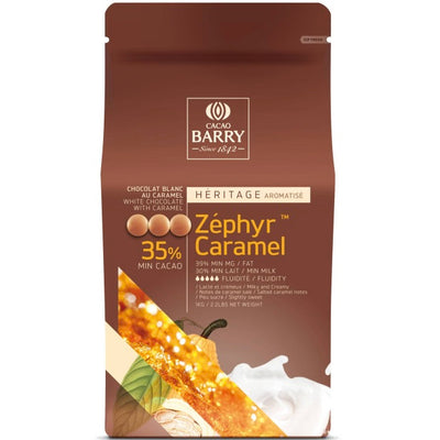 Couverture Chocolate | Zephyr Caramel  35% | CACAO BARRY | 2.5kg