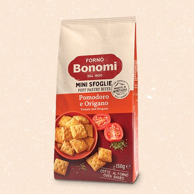 Mini bites Tomato & Origano | Bonomi | 150g