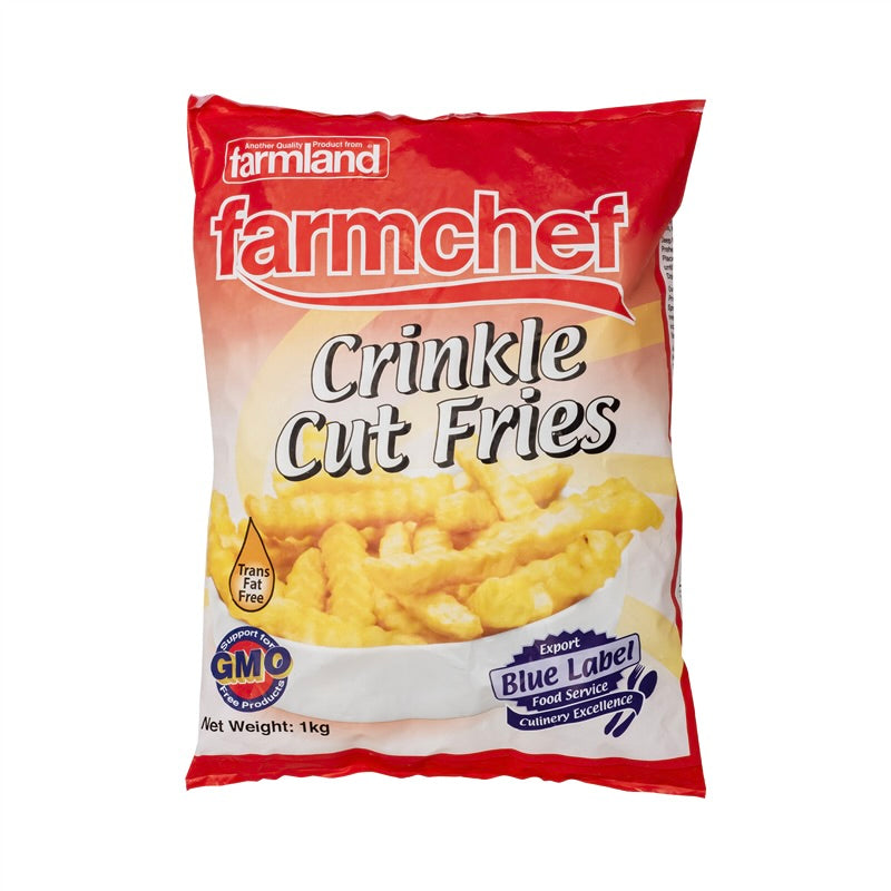 CRINKLE CUT FRIES | FARMCHEF | Frozen | 1kg