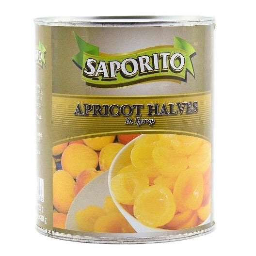 Apricot Halves in tin | SAPORITO | 825g