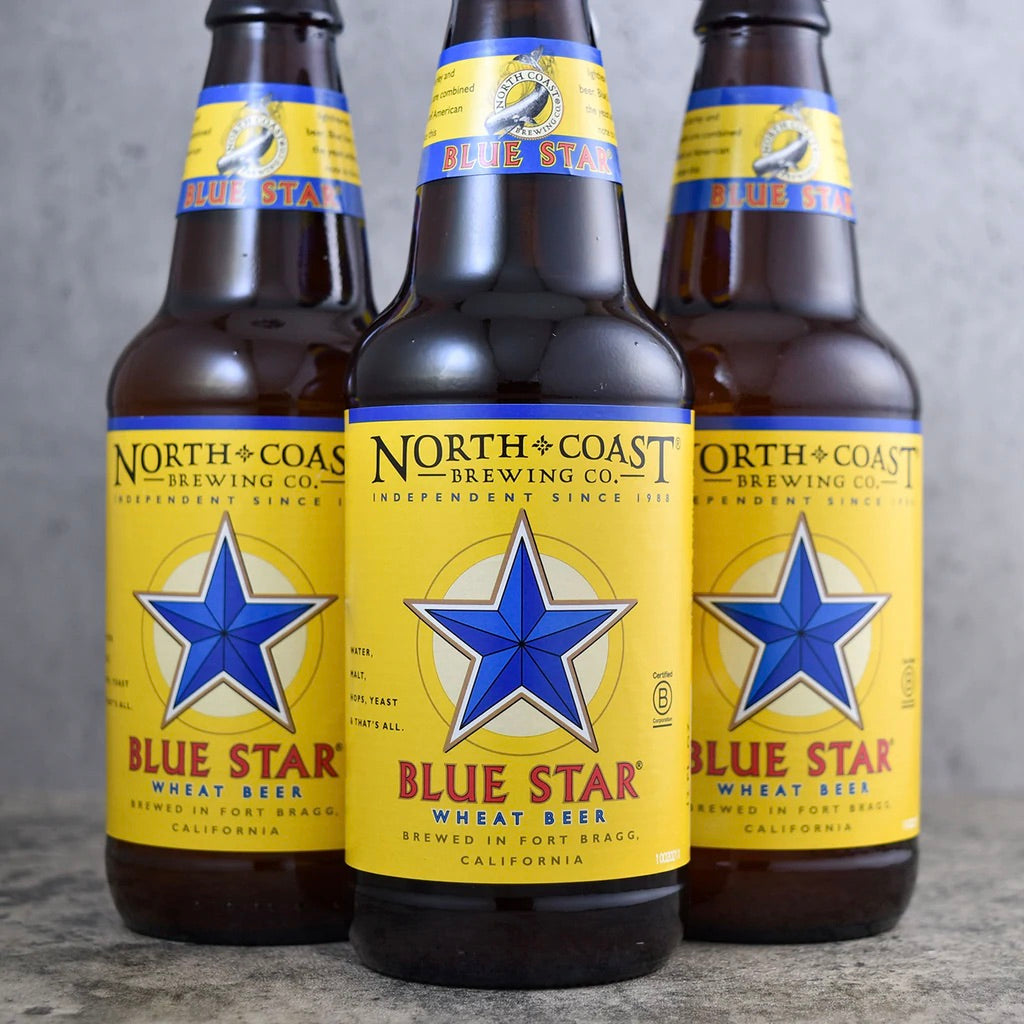 Blue Star Wheat Beer | American Hefeweizen | 4.5% | 6x355ml
