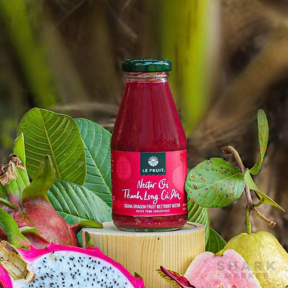 Guava Dragon Fruit Beetroot Nectar | Le Fruit | 4x250ml
