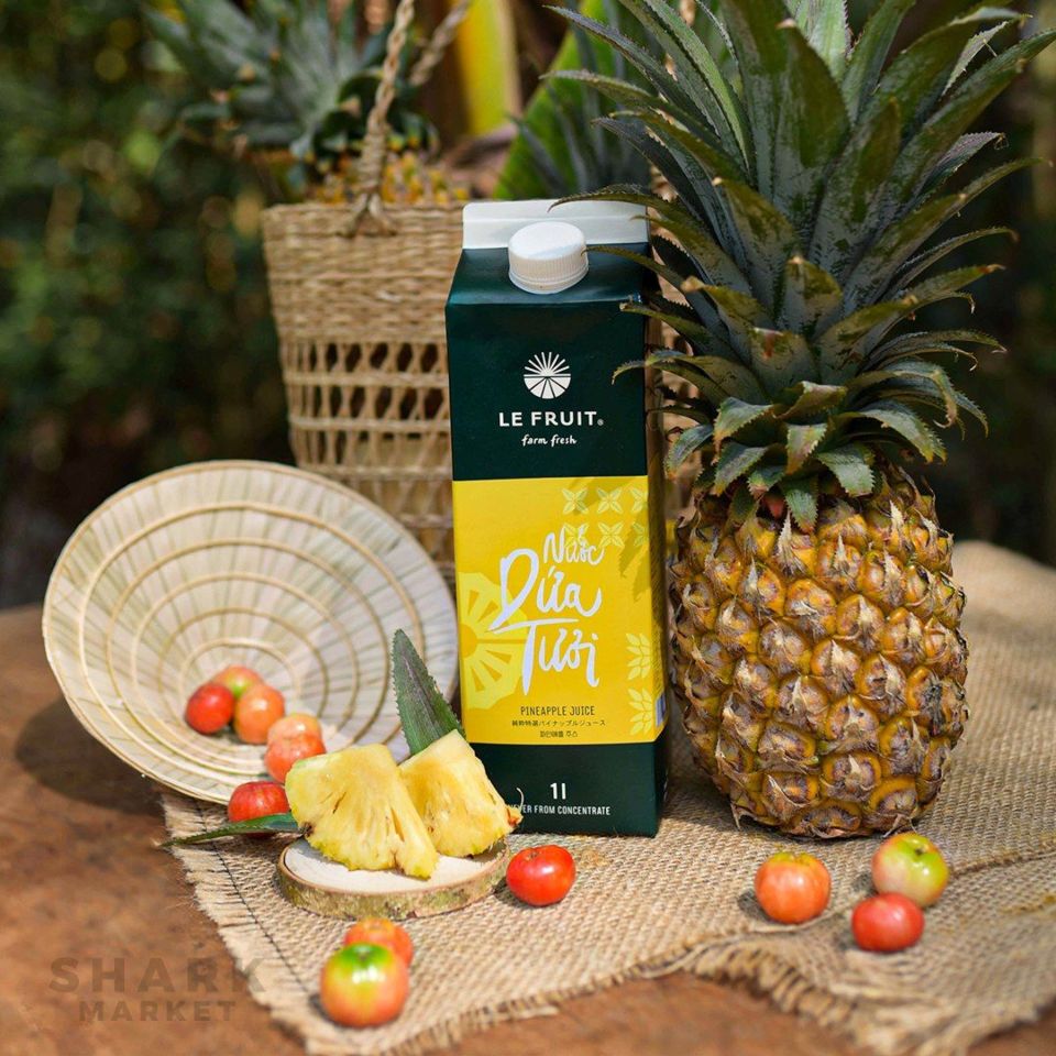 Pineapple Juice | Le Fruit | 4x250ml