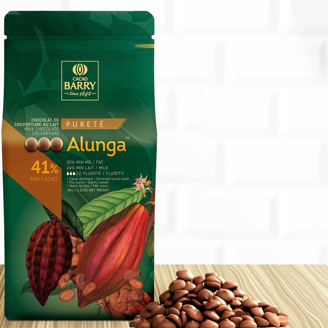 Couverture Chocolate | Alunga 41% | CACAO BARRY | 1kg