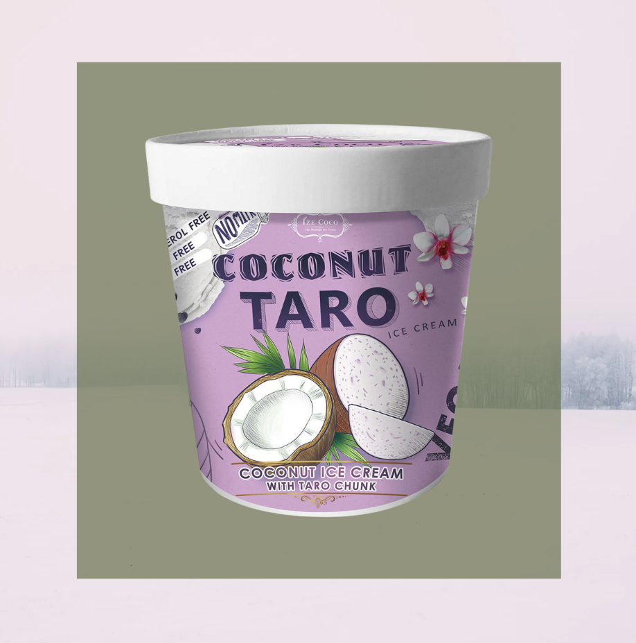 Snowy Coconut Tarot Ice Cream | 325g