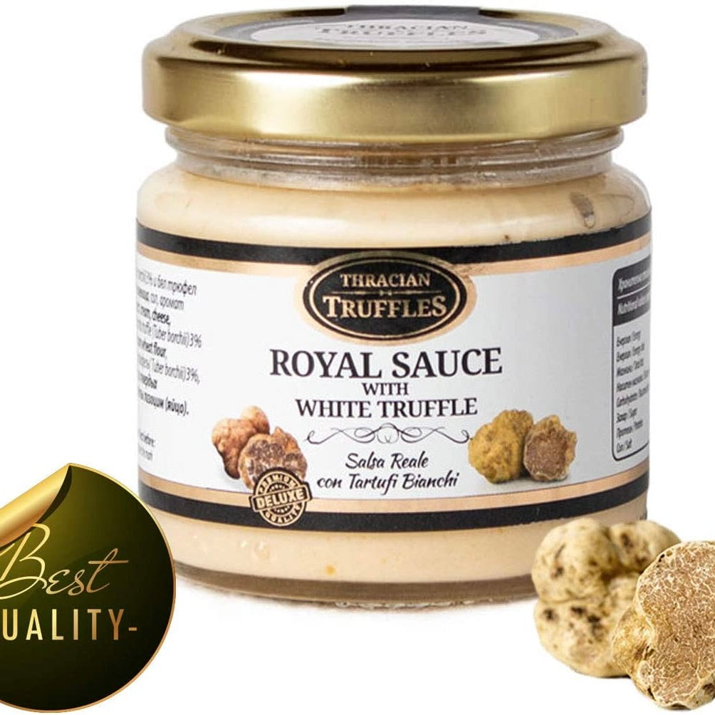 White Royale Truffle Sauce | SACCHI | 500g