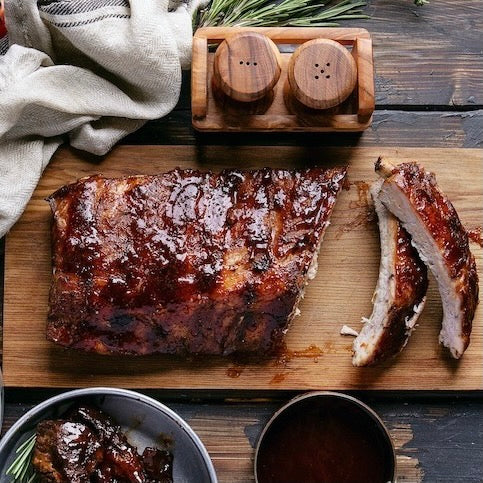 Back Ribs Austin Blues | Ready to Grill | +/-1kg