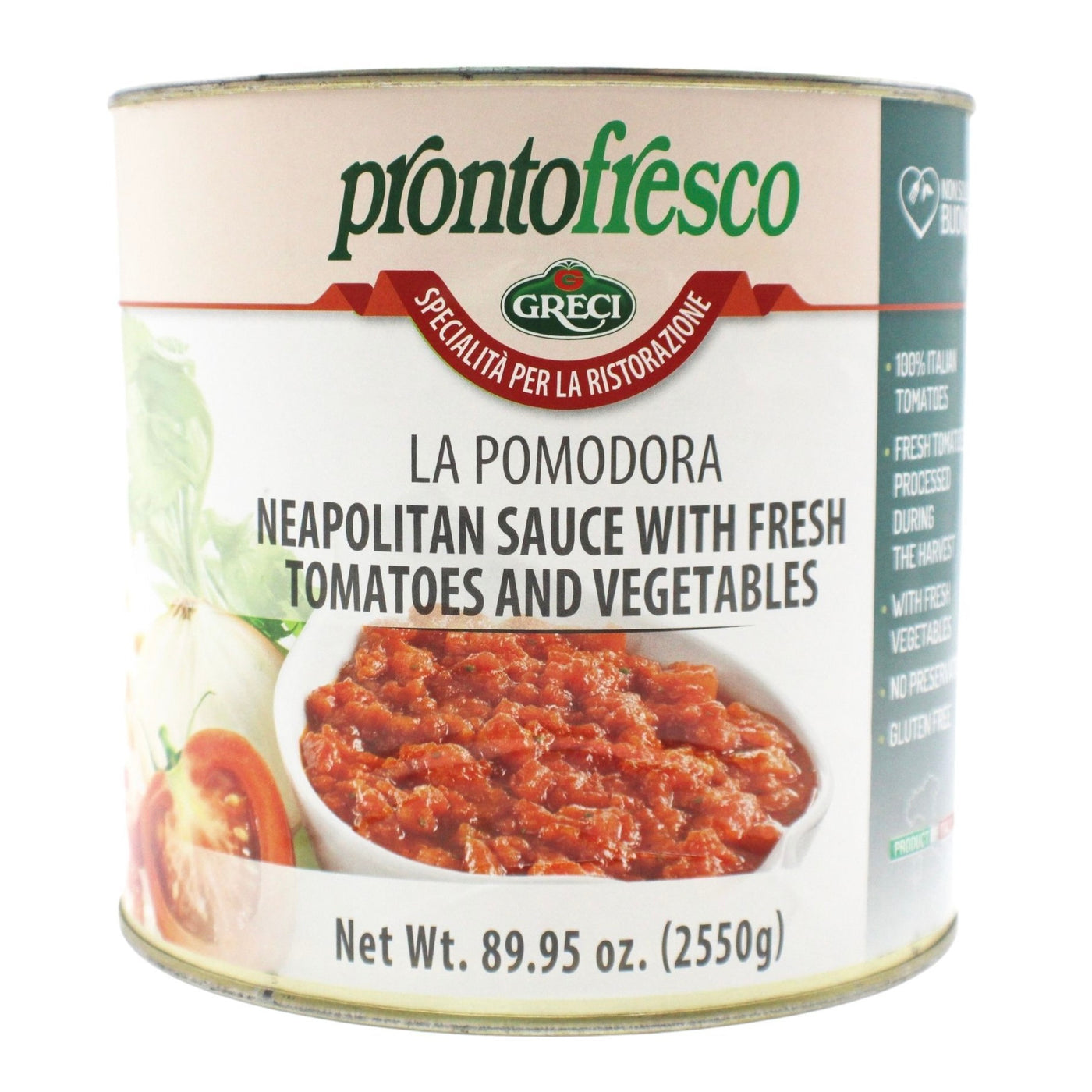 Tomato Sauce with Fresh Vegetables | PRONTO FRESCO | 2.55kg
