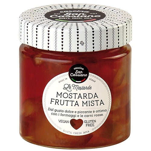 Mixed Fruits Mostarda | Vegan | CASCINA SAN CASSIANO | 280g