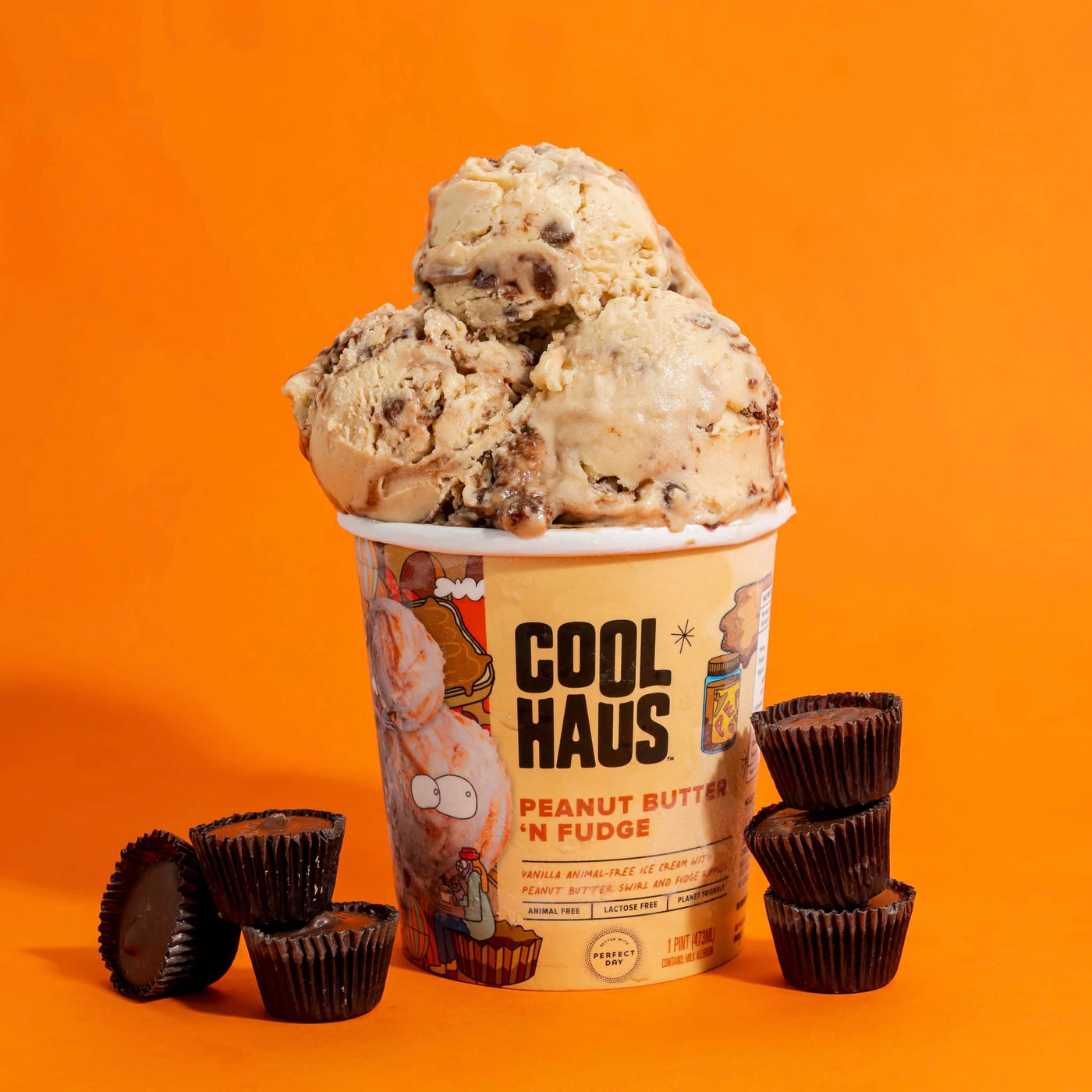 Cool Haus | Ice Cream Peanut Butter And Fudge | 100ml