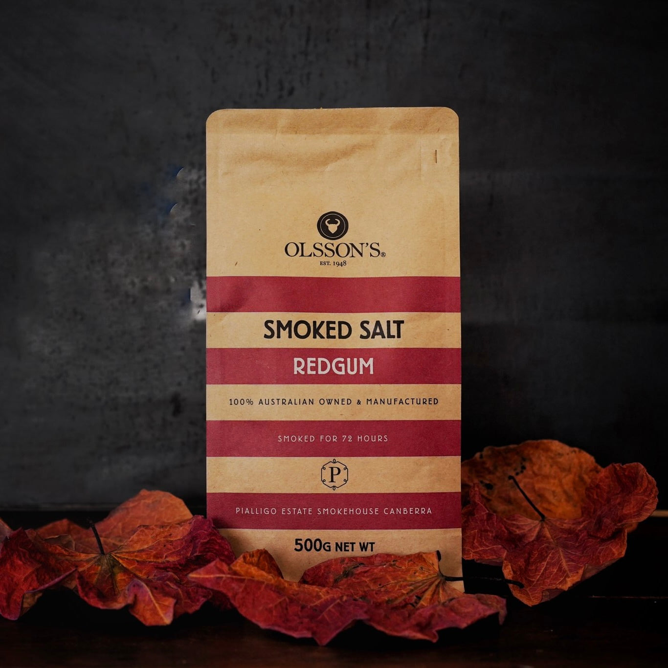 REDGUM SMOKED SALT | OLSSON'S | 500g