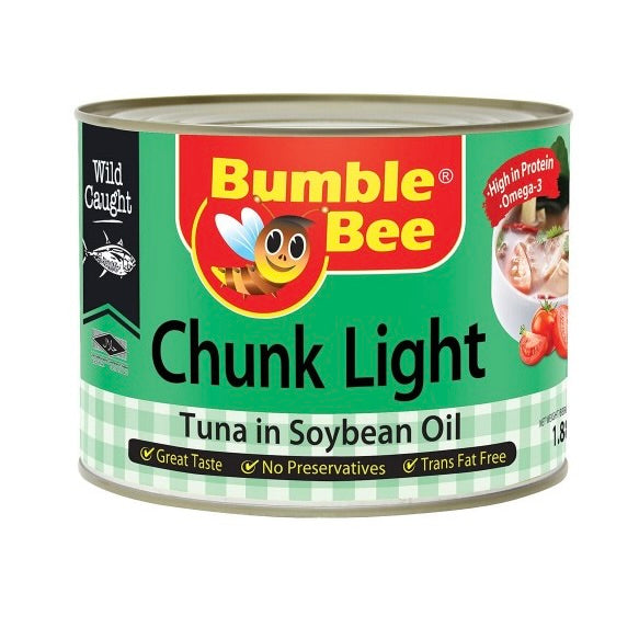 TUNA CHUNK IN SOYA OIL | Halal | BUMBLE BEE | 1.88 kg