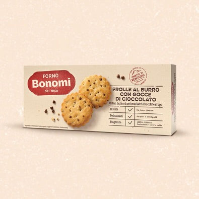 Choco chips Butter Biscuit | Bonomi | 150g
