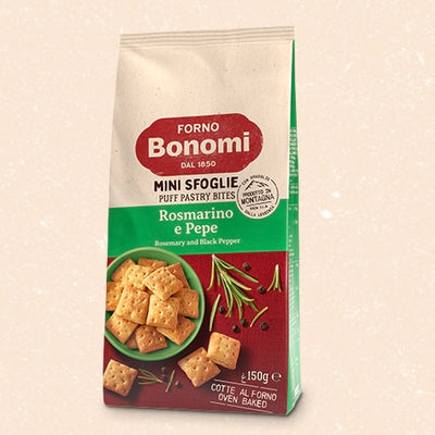 Mini Bites Rosemary & Pepper | Bonomi | 150g