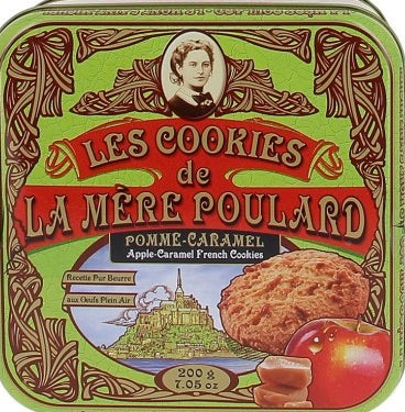 Cookie Pomme Caramel  | La Mere Poulard | Tin 200g