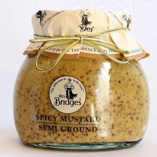 Semi Ground Spicy Mustard | Mrs Bridge | 180g