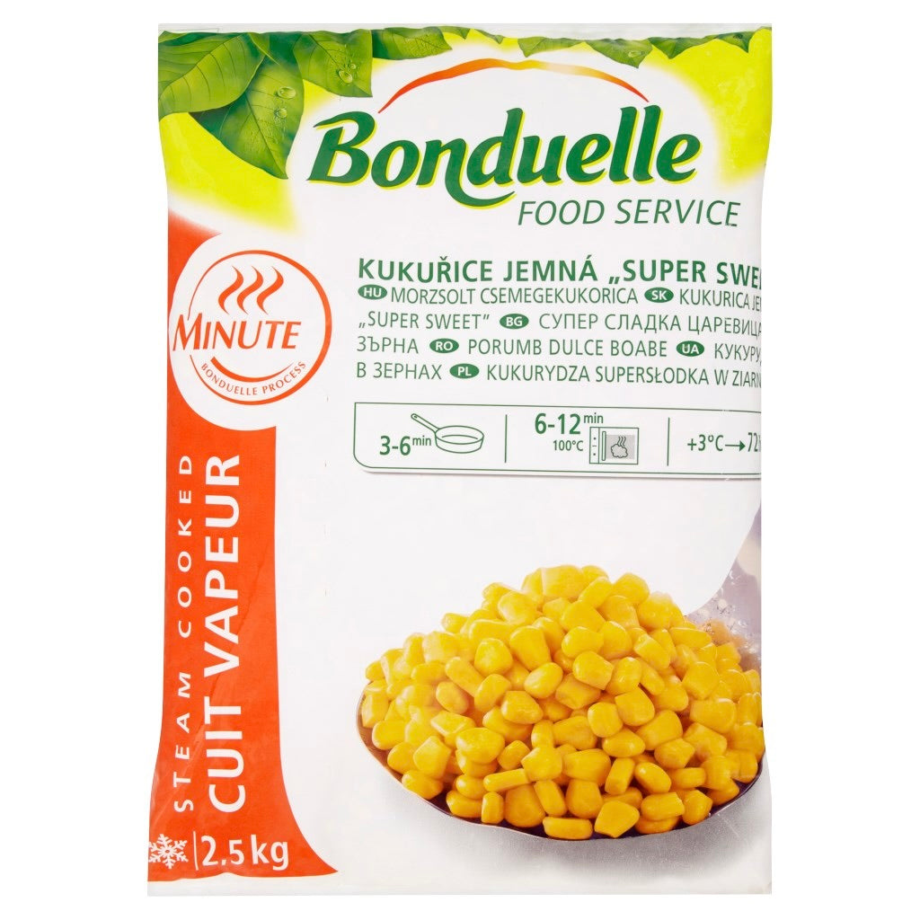 Super-sweet Corn | BONDUELLE | Frozen | 2.5kg