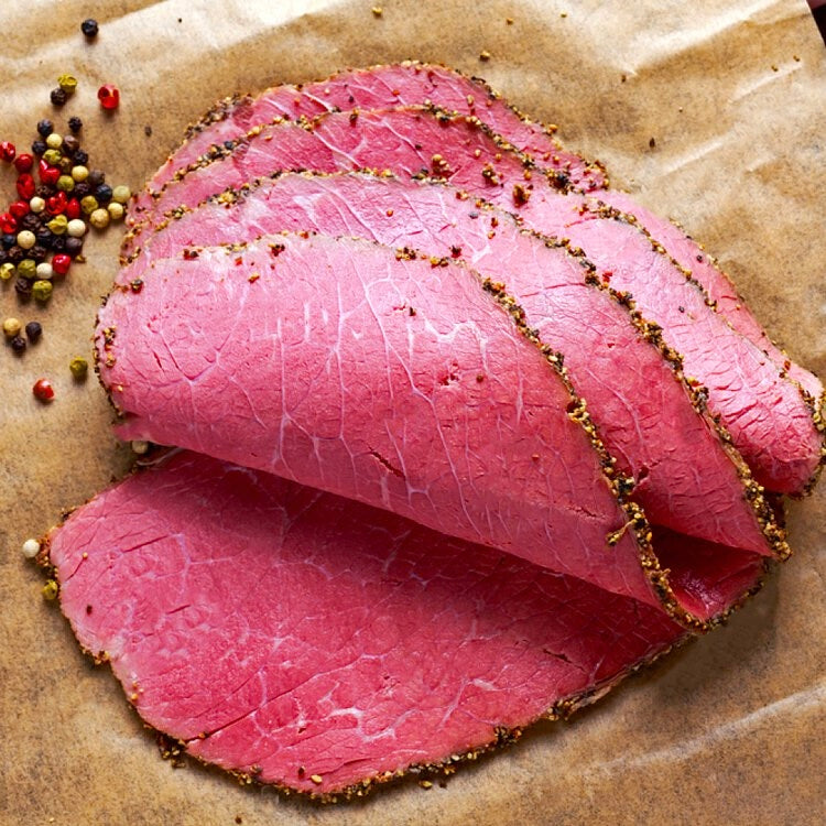 Beef Pastrami sliced | Halal | Frozen | 1kg