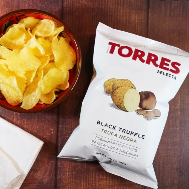 Black Truffle Chips Torres | 20x40g