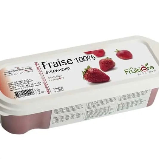Strawberry puree | LA FRUITIERE | Frozen | 1kg