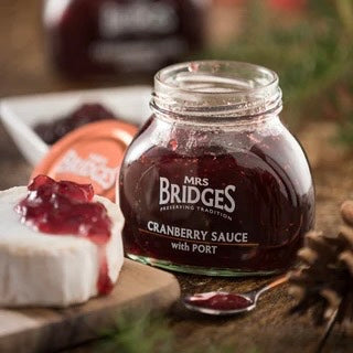 Cranberry Sauce with Port | Mrs Bridge | 180g