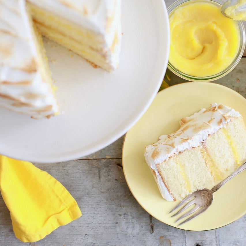 Lemon Meringue Cake