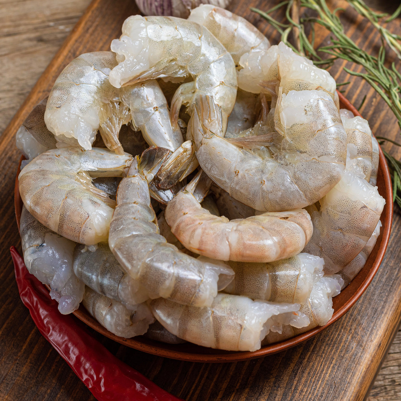 Shrimp peeled Tail on raw | Frozen | 1kg
