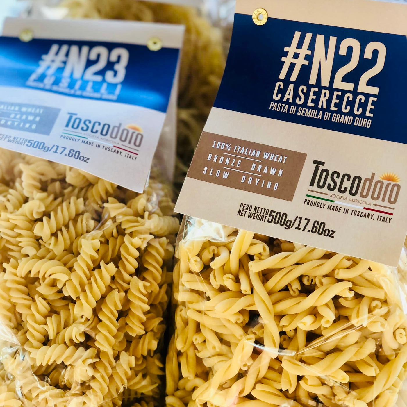 Casarecce Di Semola 100% Italian Wheat | Toscodoro | 500g
