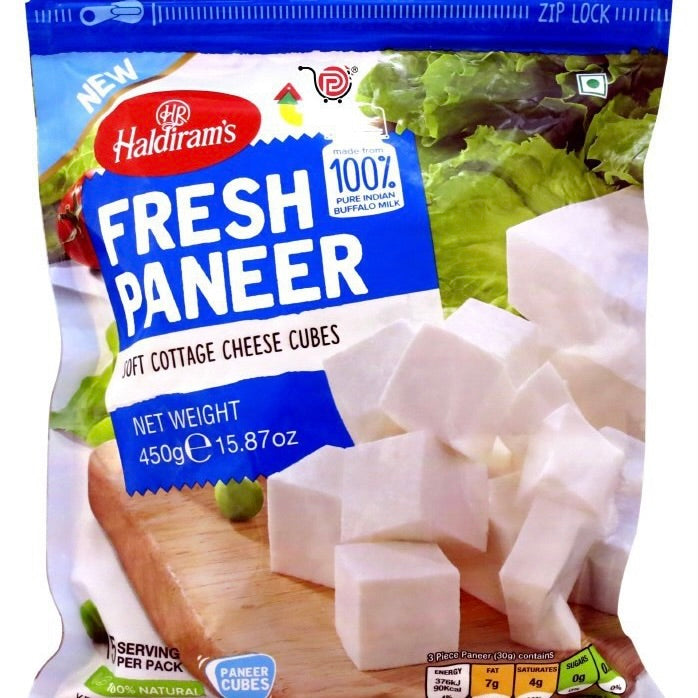 Fresh Paneer cubes | HALDIRAM'S | 450g