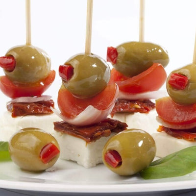 Stuffed Green Olives with Pepper | MADAME OLIVA | 3.1kg