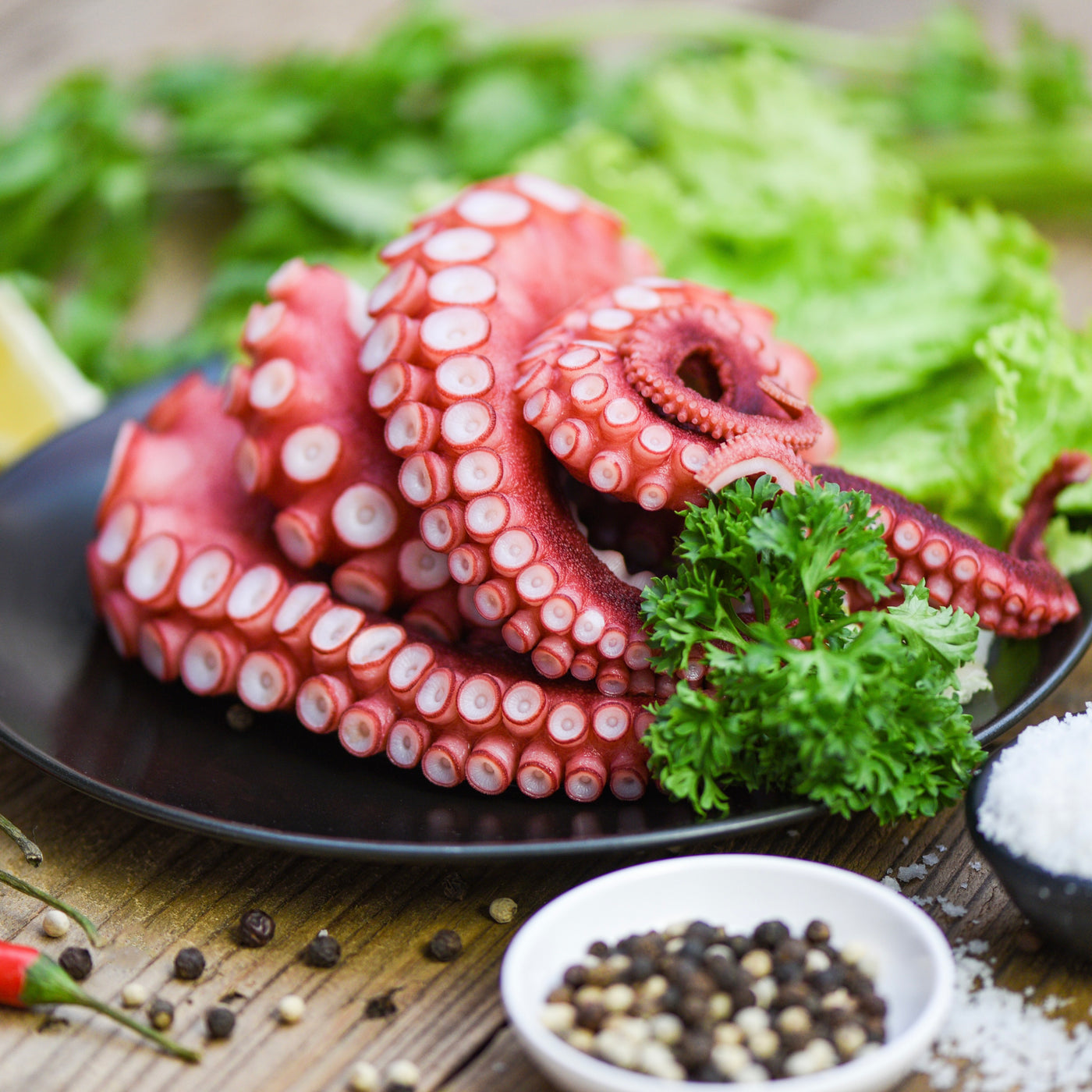 Octopus Tentacles cooked | Spain | Frozen | 3 pcs | 340g
