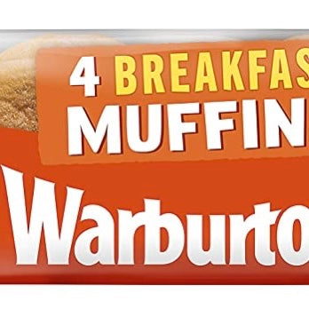 Warbutons Toasting Muffins | Pack of 4