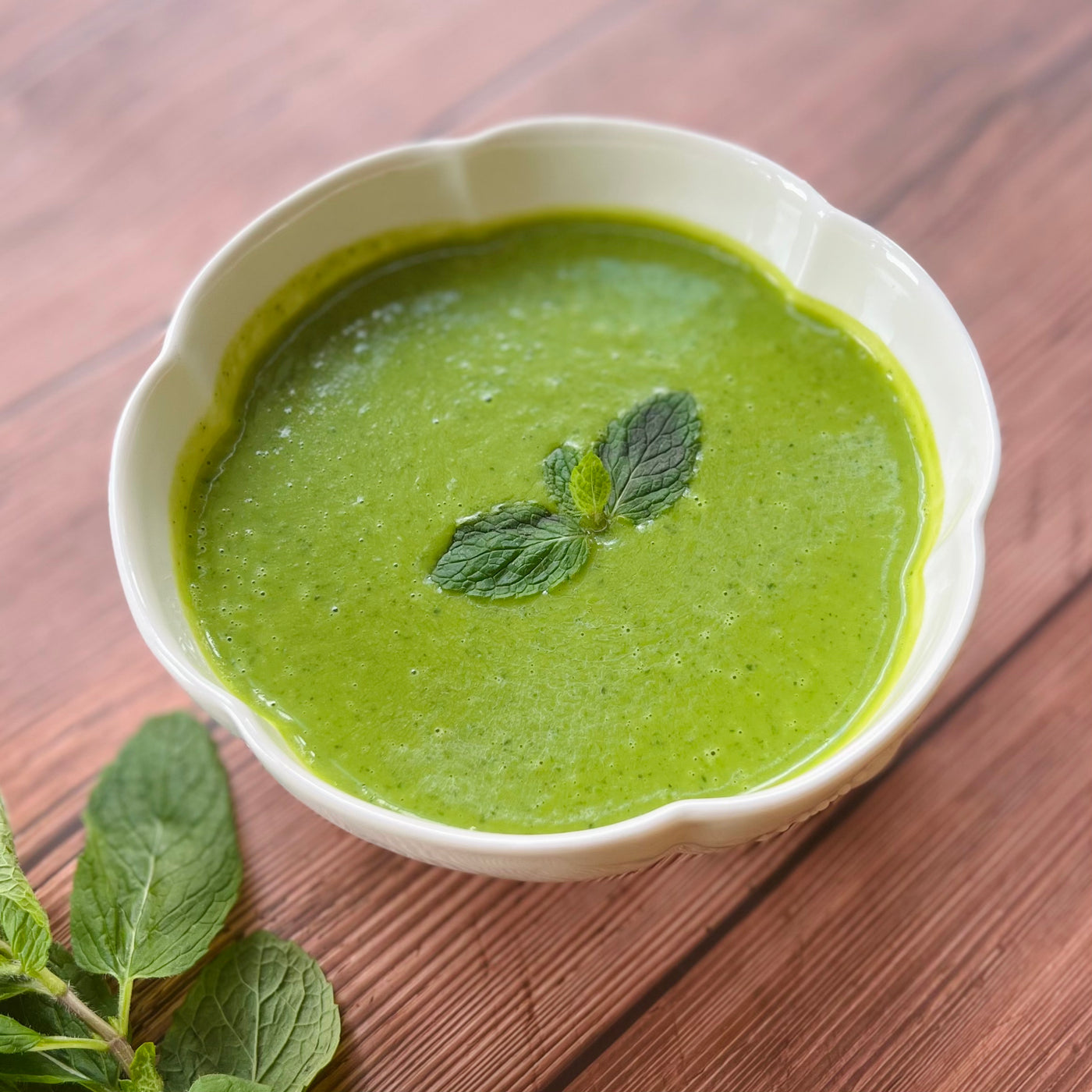 Artisanal Green Peas & Mint Soup | +/-250g