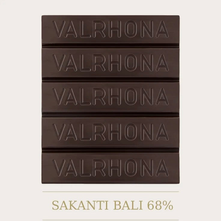 Couverture Chocolate Special Cuvee | Sakanti Bali 68% | VALRHONA | 1kg