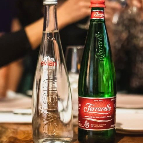 Ferrarelle Natural Mineral Sparkling Water | Glass Bottle | 6x750ml