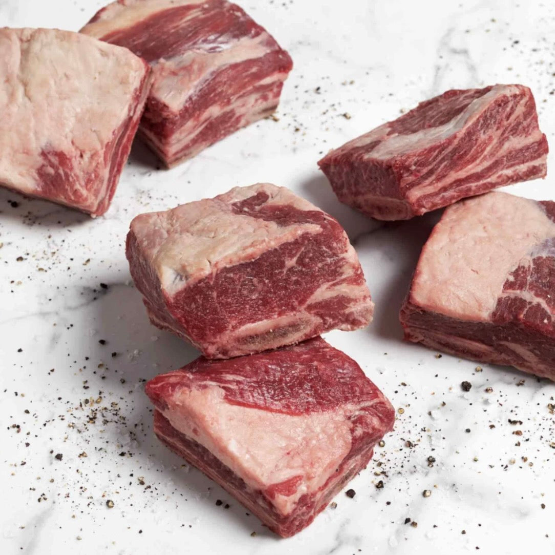 Grain-fed | Beef Chuck Rib Cubes | Australia | Frozen | 500g