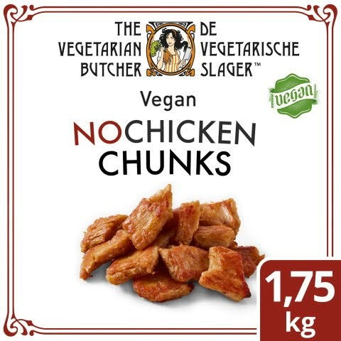 Plant-based | No Chicken Soy Chunks | THE VEGETARIAN BUTCHER | 1.75kg