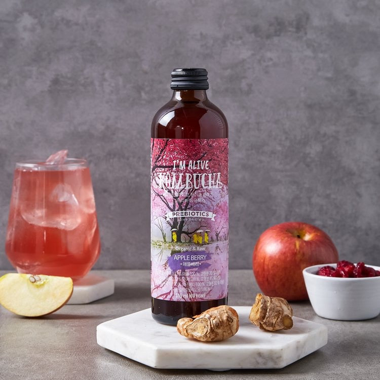 Organic Kombucha Apple Berry | 12x315ml