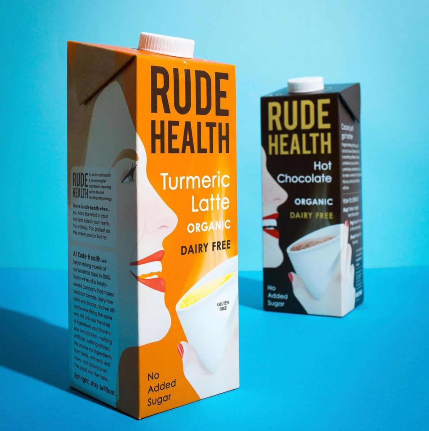 Organic Turmeric Latte | Rude Health | 2x1L