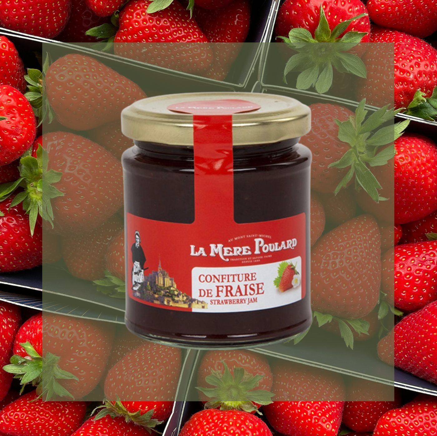 Strawberry Jam | La Mere Poulard | 220g