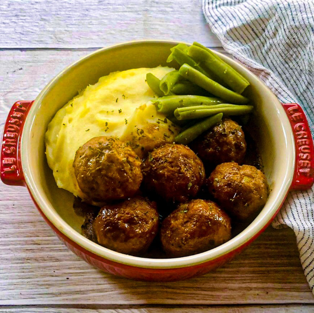Artisanal Swedish Meatball with Mash Potato | 1 pax